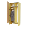 Шкаф для верхней одежды персонала во входную группу из коллекции мебели «НЕГА» (желтый) - «globural.ru» - Нижневартовск