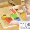 Панель "Тактильные геометрические фигуры" - «globural.ru» - Нижневартовск