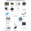 Robo kit DIYGO Мобильный робот с колесами всенаправленного движения - «globural.ru» - Нижневартовск