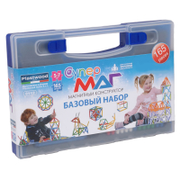 Магнитный конструктор Супермаг. Базовый набор 5-7 лет - «globural.ru» - Нижневартовск