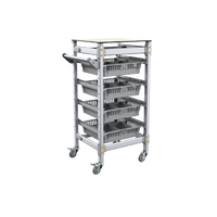 Тележка 1-секционная для учебных наборов и цифровых лабораторных комплексов SenseDisc - «globural.ru» - Нижневартовск