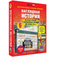 Наглядная история. История России с древнейших времен до конца XVI века. 6 класс - «globural.ru» - Нижневартовск