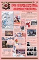 Плакат "Великая Отечественная война: Крах гитлеровского плана «молниеносной войны»" - «globural.ru» - Нижневартовск