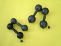 Гантели пластмассовые 0.8 кг с наполнителем - «globural.ru» - Нижневартовск