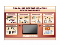 Многофункциональный интерактивный стенд-тренажер "Оказание первой помощи пострадавшим" для учащихся общеобразовательных учреждений - «globural.ru» - Нижневартовск