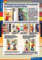 ОБЖ Поведение в криминогенных ситуациях (комплект таблиц) - «globural.ru» - Нижневартовск