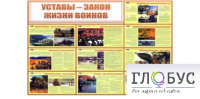 Стенд "Уставы закон жизни воинов" - «globural.ru» - Нижневартовск