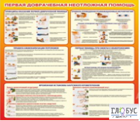 Стенд "Первая доврачебная неотложная помощь" - «globural.ru» - Нижневартовск
