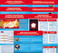 Комплект таблиц Основы гражданской обороны МЧС РФ (13 штук)	 - «globural.ru» - Нижневартовск