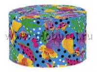 Цилиндрический пуфик d=60*32см (гобелен) - «globural.ru» - Нижневартовск