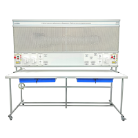 Учебный комплект лабораторного оборудования «Рабочее место электромонтажника» исполнение стендовое, монтажная панель - «globural.ru» - Нижневартовск