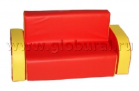 Диван с подлокотниками 90*35*45/20см (ВИК) - «globural.ru» - Нижневартовск