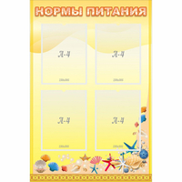 Стенд "Нормы питания" - «globural.ru» - Нижневартовск