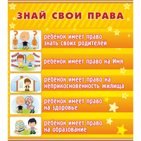 Стенд "Знай свои права" - «globural.ru» - Нижневартовск