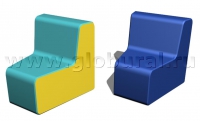 Косоугольный стул 44*60*60/32см (ВИК) - «globural.ru» - Нижневартовск