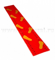 Дорожка массажная со следами(в чехле из кожи) - «globural.ru» - Нижневартовск