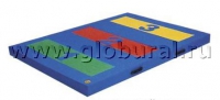 Спортивный мат с цифровыми линиями (ВИК) - «globural.ru» - Нижневартовск