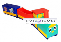 Напольный игровой поезд (ВИК) - «globural.ru» - Нижневартовск