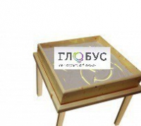 Стол на ножках для рисования песком светозвуковой - «globural.ru» - Нижневартовск