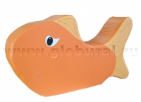 Напольная игрушка "Рыбка" с аппликацией (ВИК) - «globural.ru» - Нижневартовск