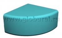 Угловой пуфик 60*60*32см (ВИК) - «globural.ru» - Нижневартовск