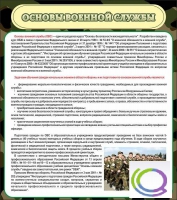 Стенд "Основы военной службы" - «globural.ru» - Нижневартовск