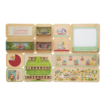 Дидактическая настенная панель «Семейные ценности» - «globural.ru» - Нижневартовск