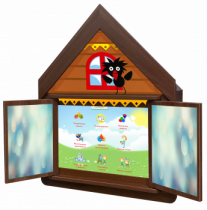 Логопедический комплекс "Домик Антошки" (навесной) - «globural.ru» - Нижневартовск