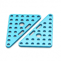 Треугольная пластина из анодированного алюминия Triangle Plate 6*8 (Pair) - «globural.ru» - Нижневартовск