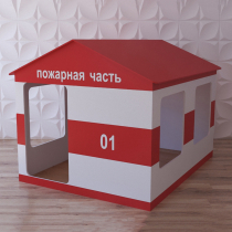 Детский игровой домик «Пожарная служба» - «globural.ru» - Нижневартовск