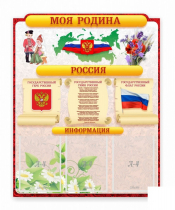 Стенд "Наша родина Россия" - «globural.ru» - Нижневартовск