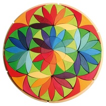 Набор для творческого конструирования орнамент в круге "Цветы" - «globural.ru» - Нижневартовск