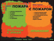 Основы пожарной  безопасности. (Электронное учебное пособие по курсу ОБЖ) - «globural.ru» - Нижневартовск