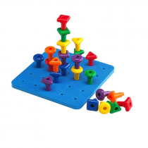 Большой набор Peg Board с карточками заданий - «globural.ru» - Нижневартовск