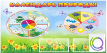 Стенд "Календарь природы" (вариант 2) - «globural.ru» - Нижневартовск