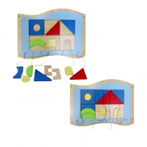 Дидактическая панель "Собери домик" - «globural.ru» - Нижневартовск