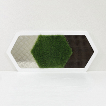 Декоративная тактильная панель 3в1 - «Сталь, Трава, Колючки» - «globural.ru» - Нижневартовск