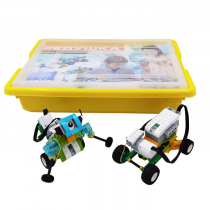 Набор для занятий робототехникой Ведушка с пластиковым боксом для хранения деталей - «globural.ru» - Нижневартовск