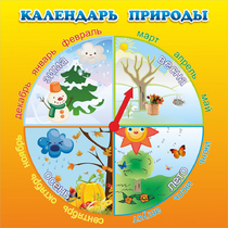 Стенд "Календарь природы" 0.5x0.5 - «globural.ru» - Нижневартовск