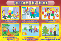 Стенд "Детям об огне" - «globural.ru» - Нижневартовск