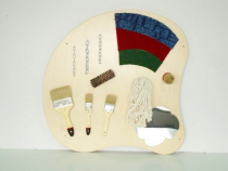 Тактильная панель "Тело гусеницы" (кисточки) - «globural.ru» - Нижневартовск