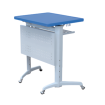 Стол ученический одноместный на роликах 3-7 гр.р. - «globural.ru» - Нижневартовск