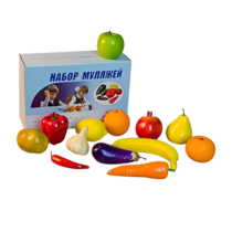 Набор муляжей для рисования (13 штук) - «globural.ru» - Нижневартовск