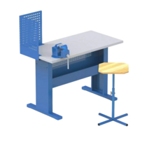 Верстак слесарный ВС-4рс - «globural.ru» - Нижневартовск