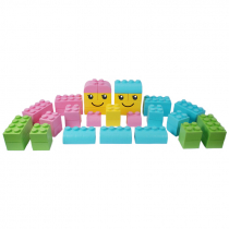 Мягкий конструктор Великан. Базовый набор 3-5 лет - «globural.ru» - Нижневартовск