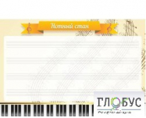 Стенд "Нотный стан" - «globural.ru» - Нижневартовск