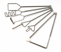 Комплект "Постановочные зонды с витыми ручками с колечком 2 шариками" (7 штук) - «globural.ru» - Нижневартовск