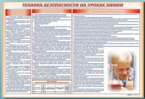 Стенд-уголок "Техника безопасности на уроках химии" - «globural.ru» - Нижневартовск