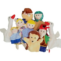 Набор перчаточных кукол к сказке "Гуси-лебеди" - «globural.ru» - Нижневартовск