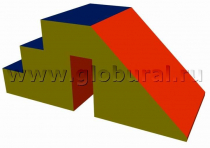 Спуск в бассейн (единая конструкция) - «globural.ru» - Нижневартовск